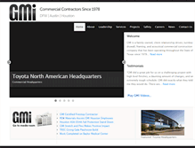 Tablet Screenshot of gmitexas.com